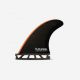 surf Dérives Thruster - John John FLORENCE signature Range - Honeycomb Neon Orange - XS, FUTURES